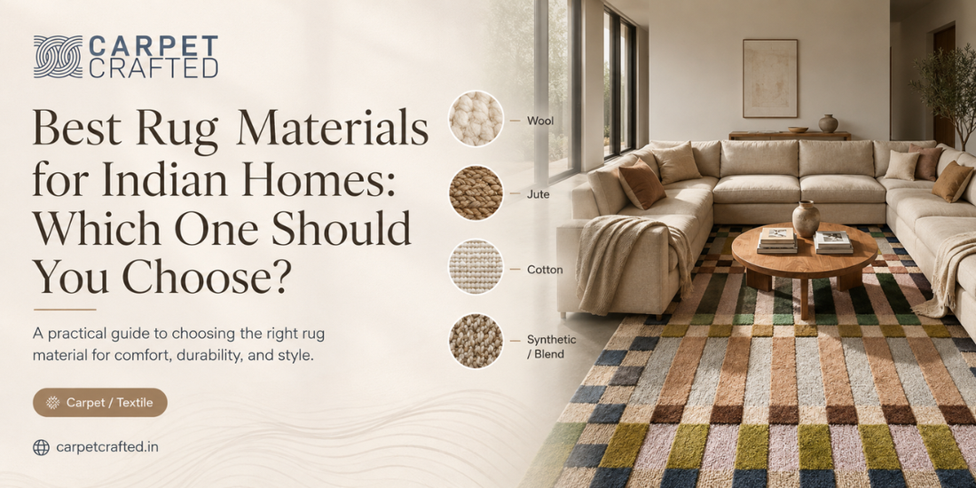 Best Rug Materials for Indian Homes: Which One Should You Choose?