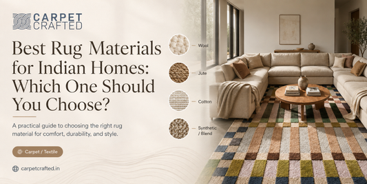 Best Rug Materials for Indian Homes: Which One Should You Choose?