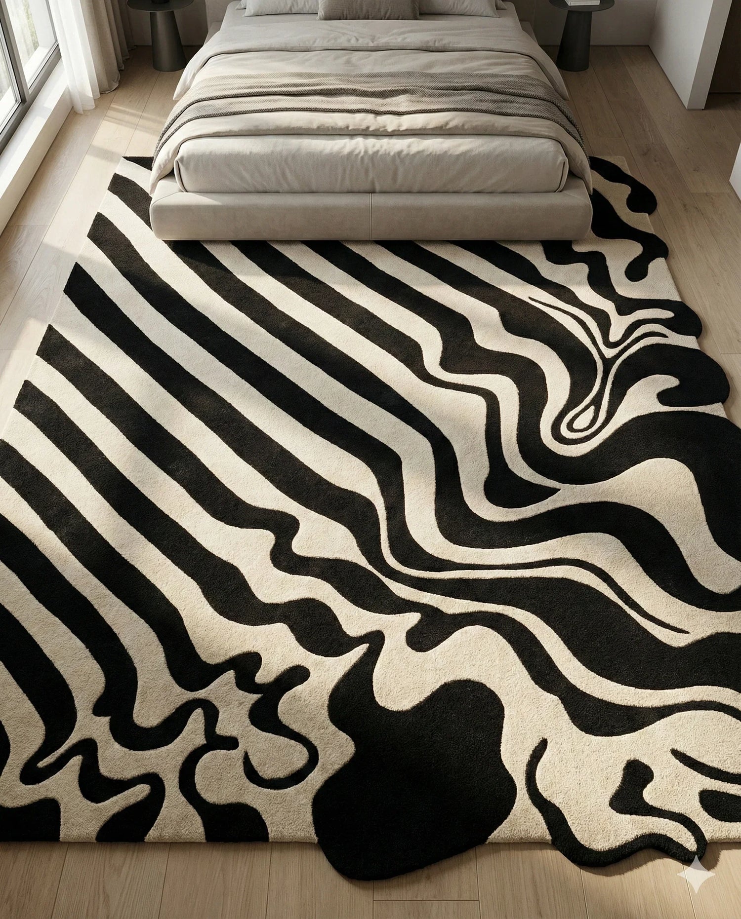 Abstract rugs