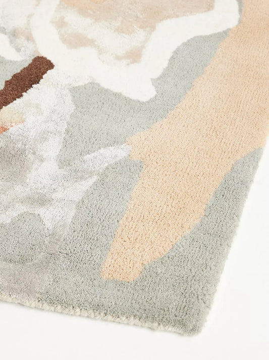 Hand-Tufted Dafney Wool Blend Rug