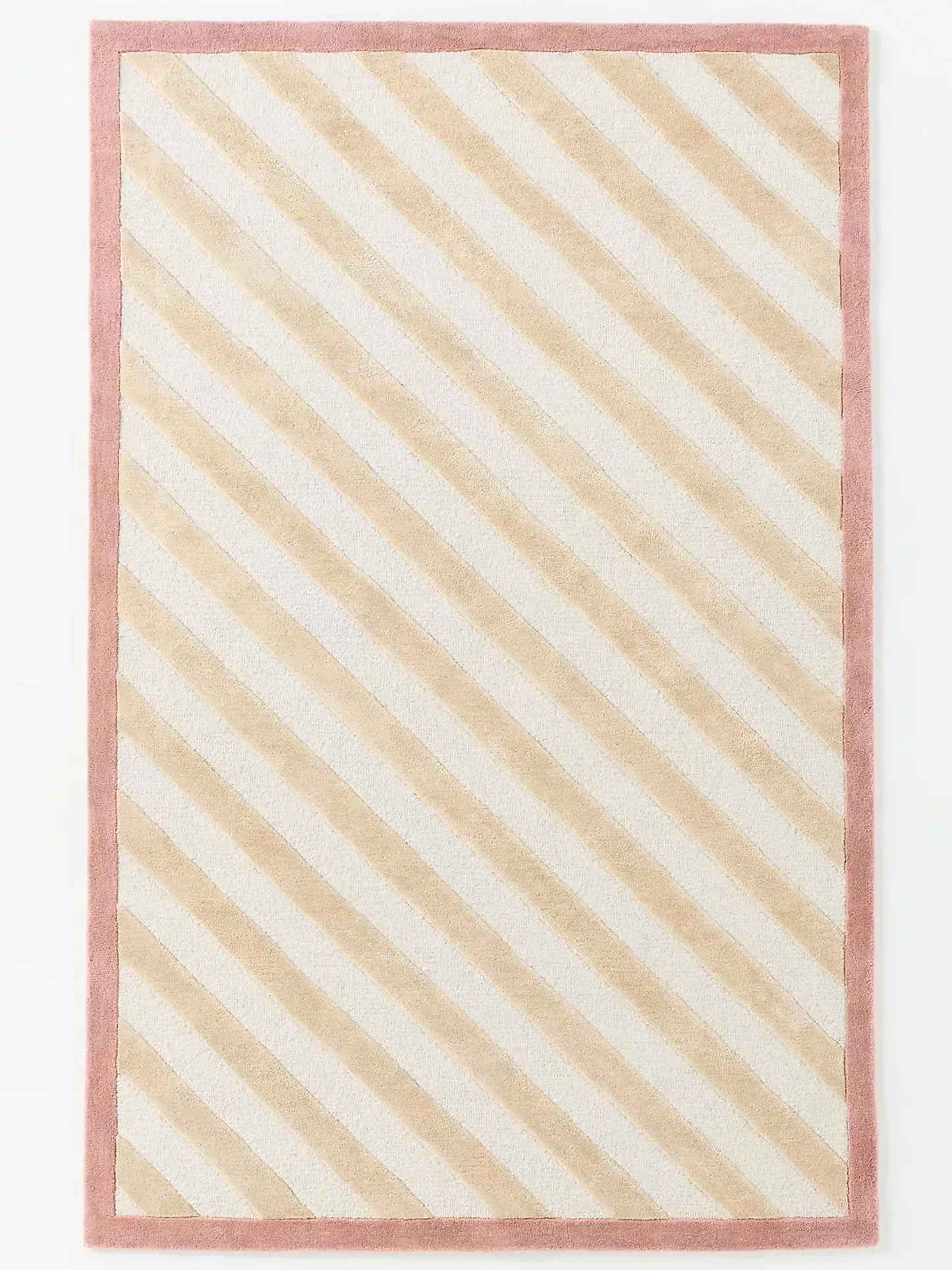 Elodie Tufted Wool Blend Striped Rug