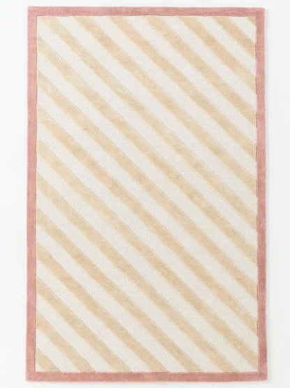 Elodie Tufted Wool Blend Striped Rug