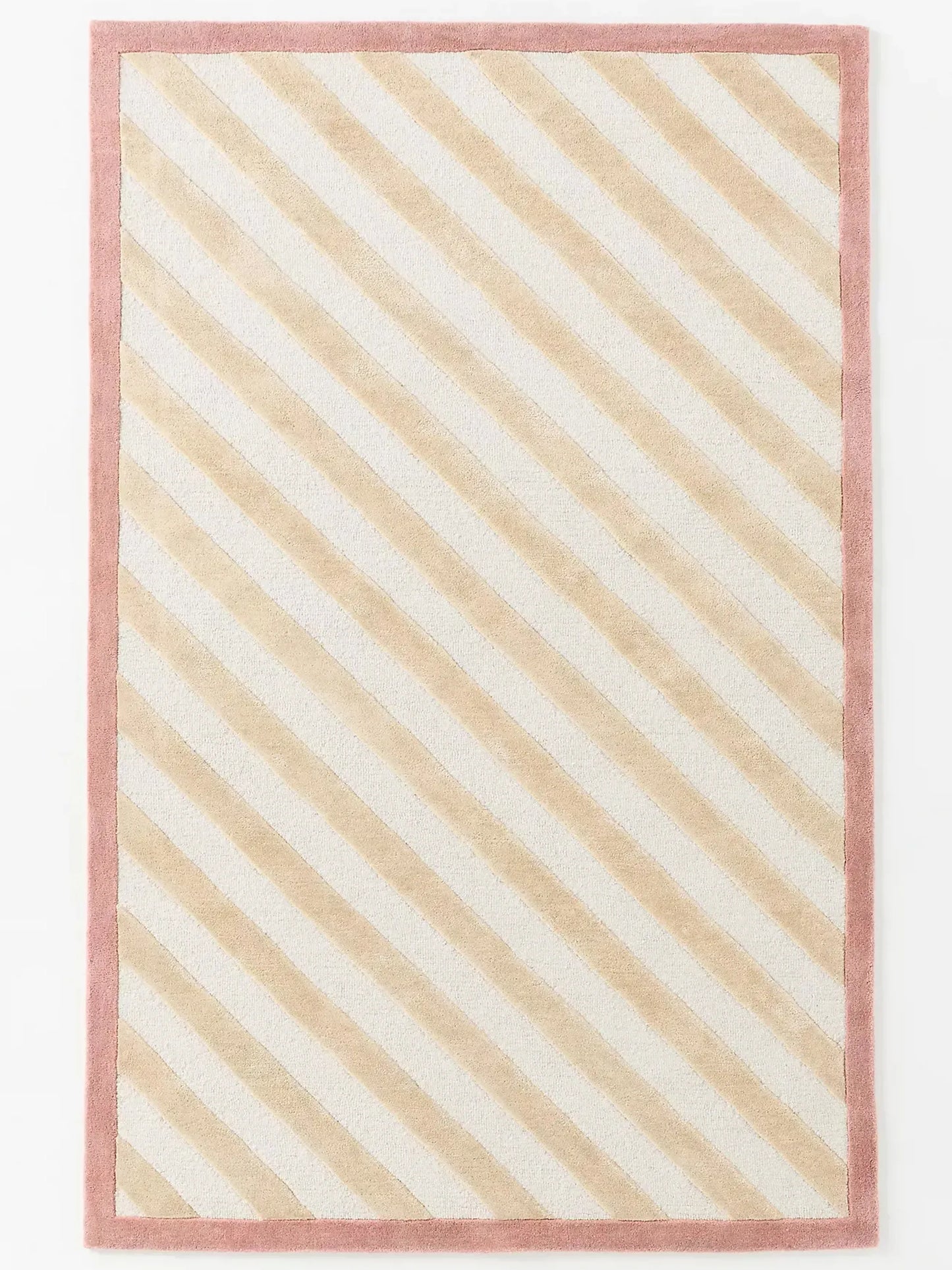 Elodie Tufted Wool Blend Striped Rug