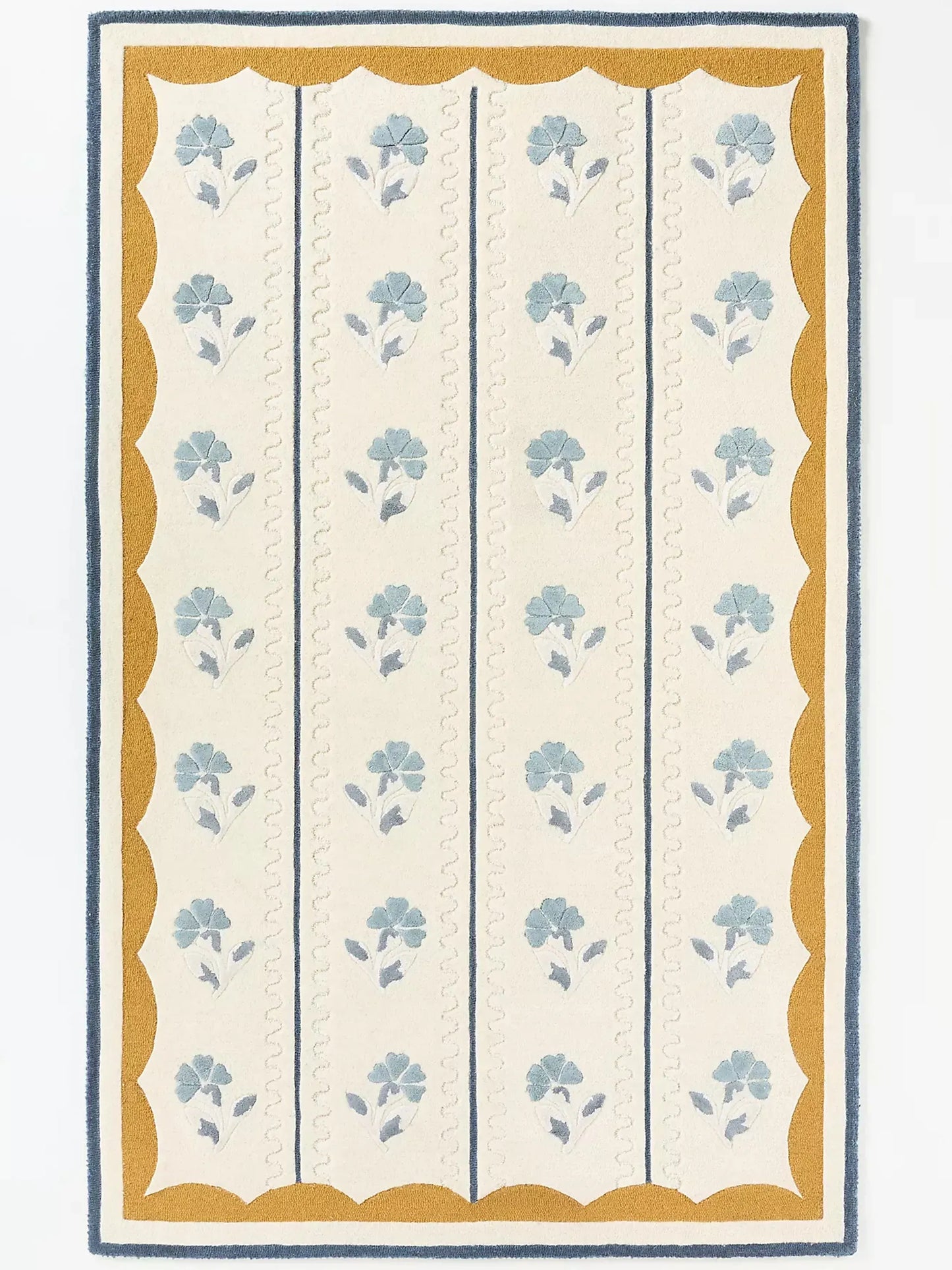 Essex Hand-Tufted Wool Blend Floral Rug