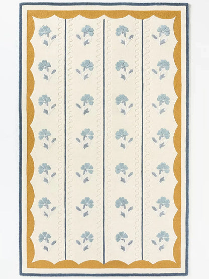 Essex Hand-Tufted Wool Blend Floral Rug