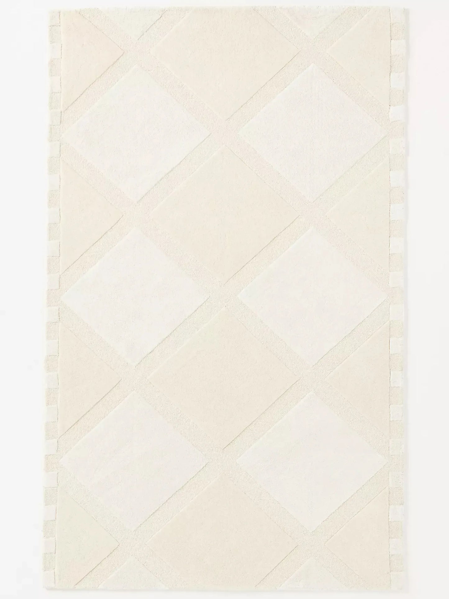 Hand-Tufted Chella Wool-Viscose Blend