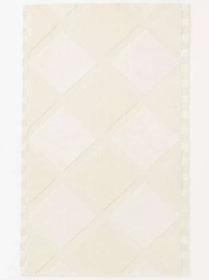 Hand-Tufted Chella Wool-Viscose Blend
