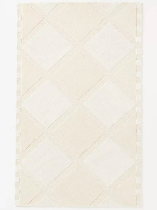 Hand-Tufted Chella Wool-Viscose Blend