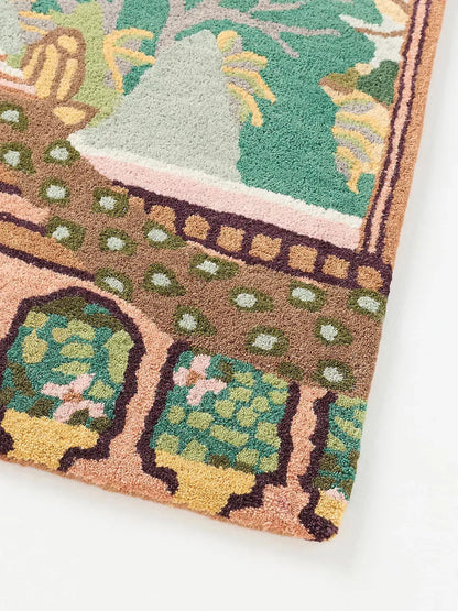 MINDTHEGAP Gardens of Jaipur Tufted Wool