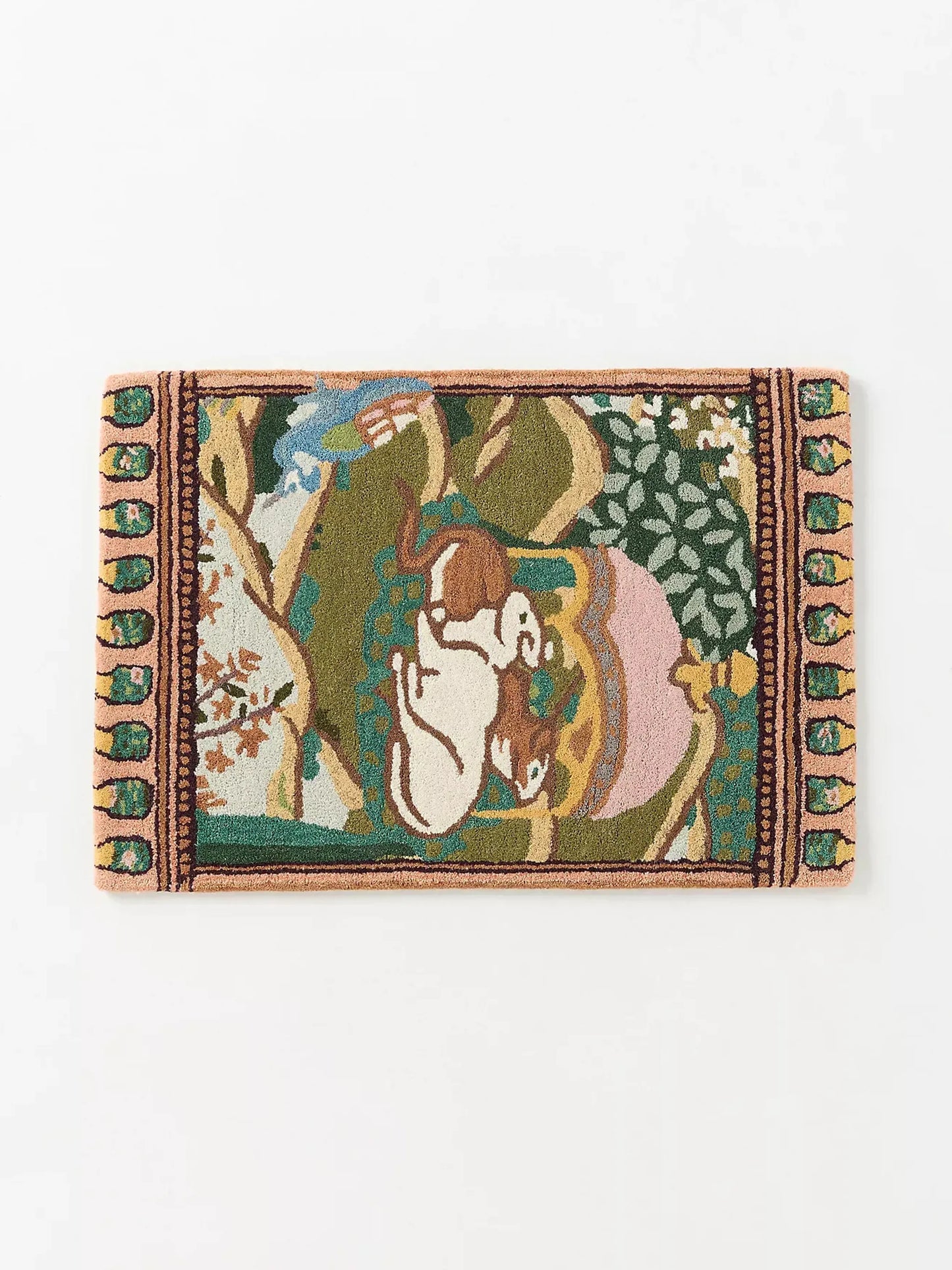 MINDTHEGAP Gardens of Jaipur Tufted Wool