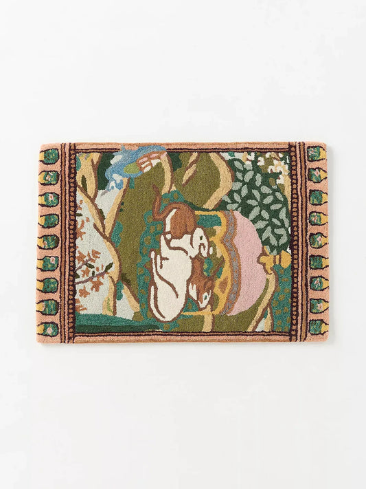 MINDTHEGAP Gardens of Jaipur Tufted Wool