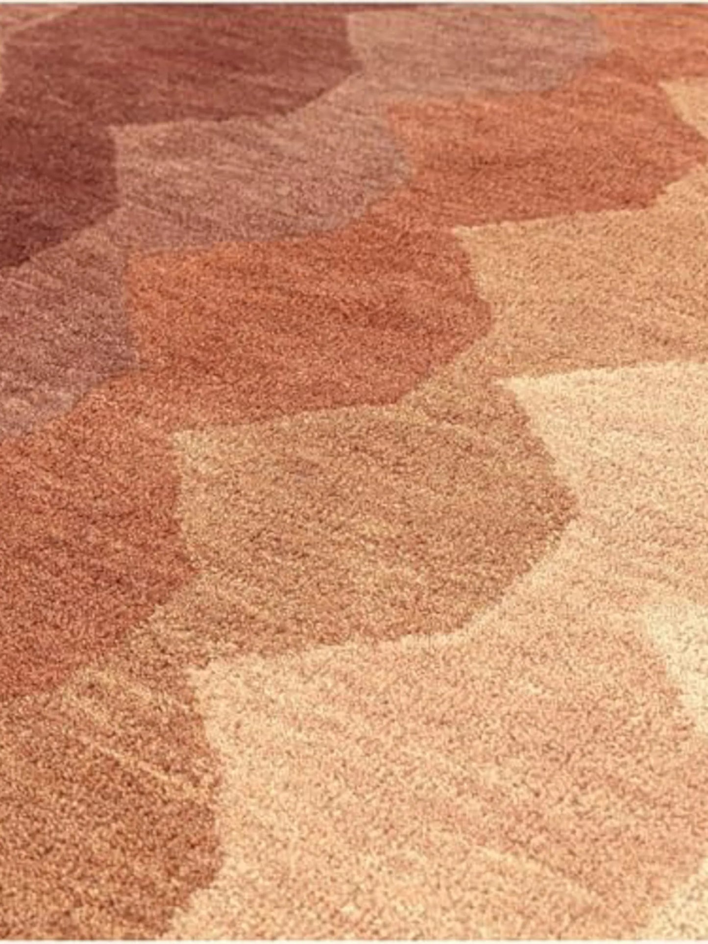 Floral Hand-Tufted Wool Carpet