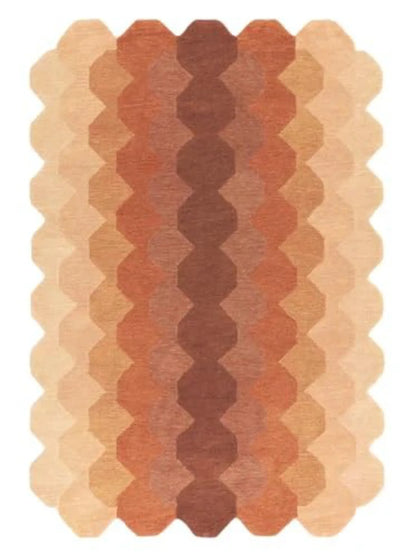 Floral Hand-Tufted Wool Carpet