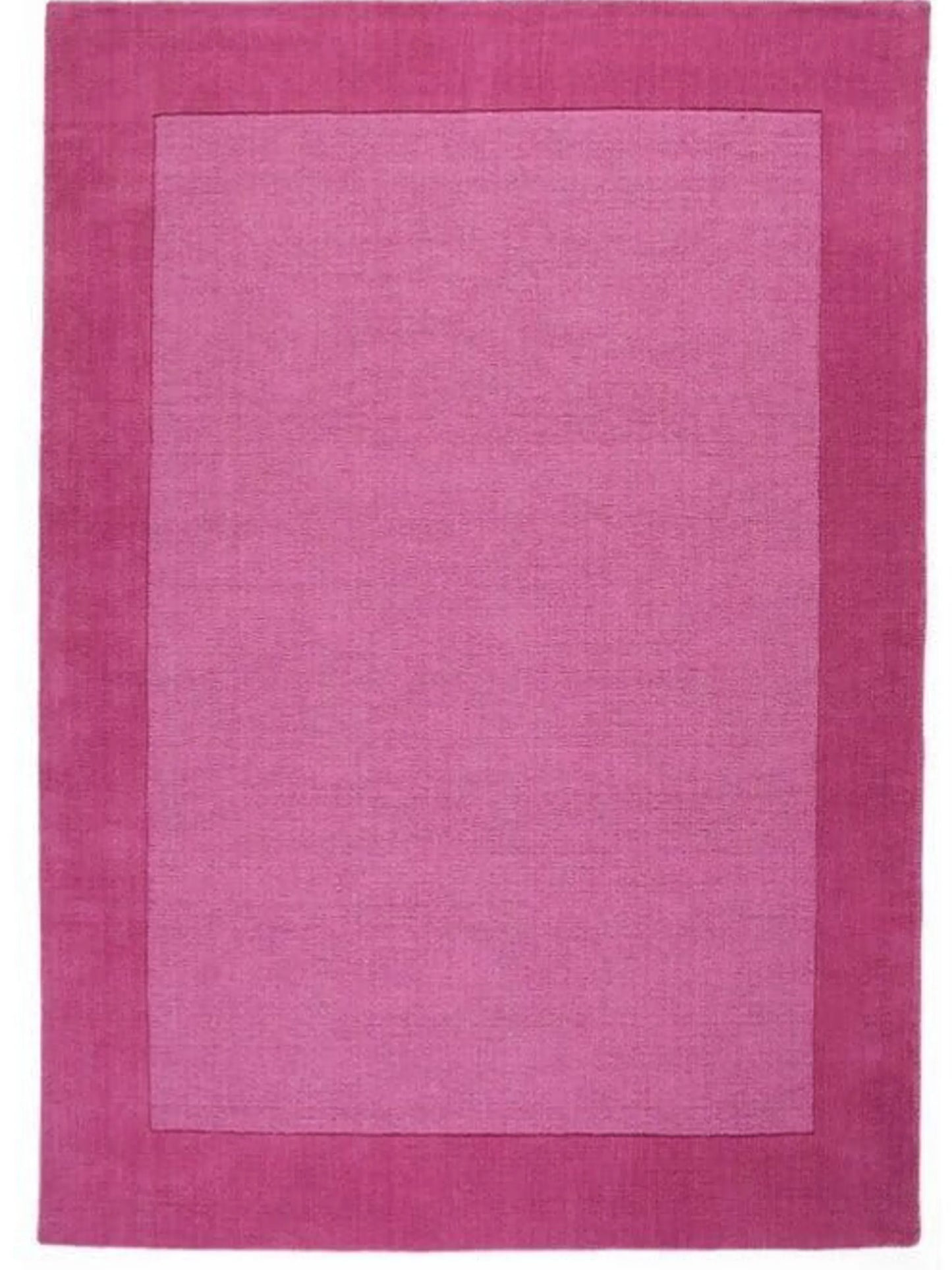 Pink hand tufted carpet