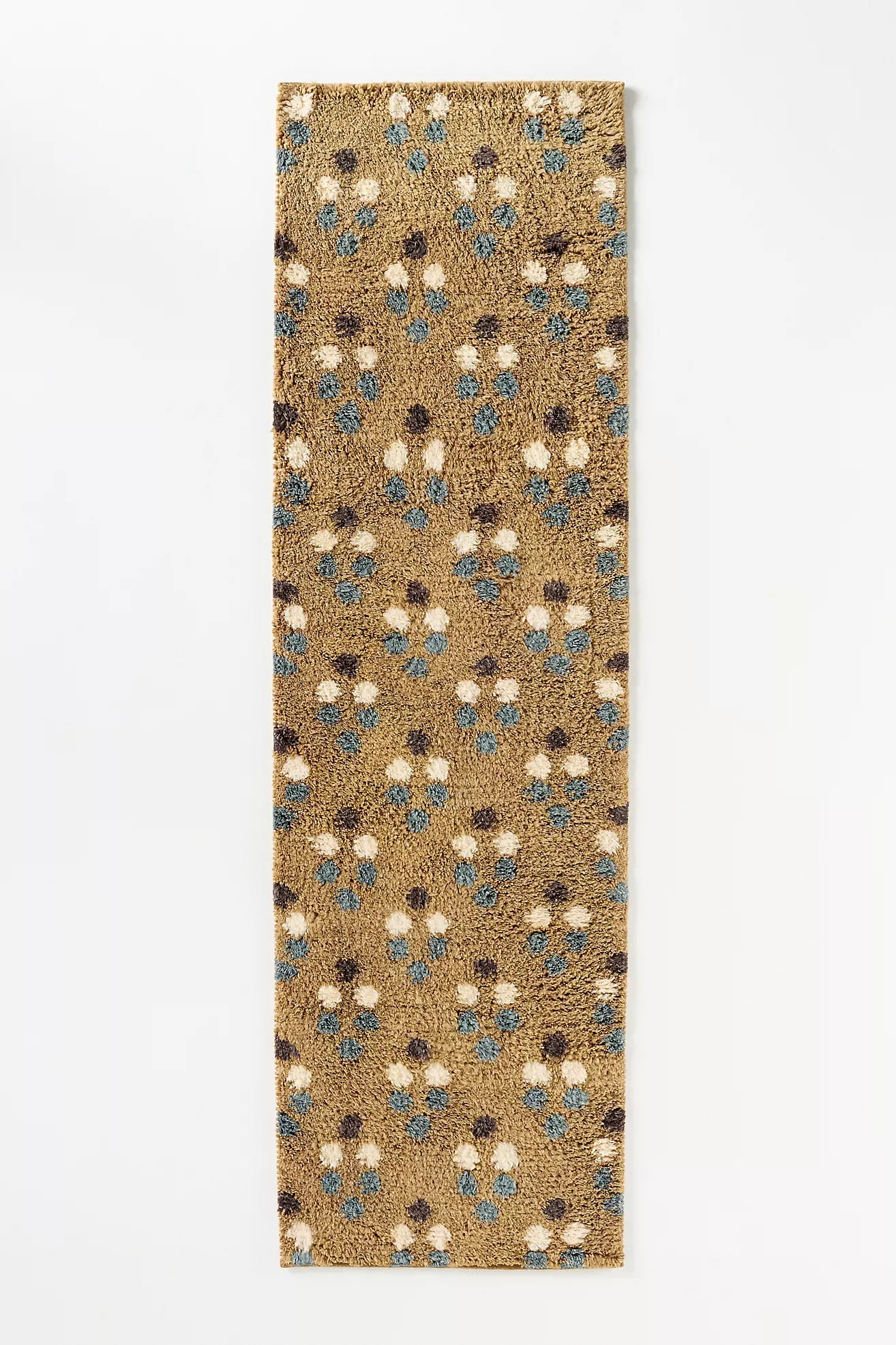 Dottie Tufted Wool Shag Dotted Rug